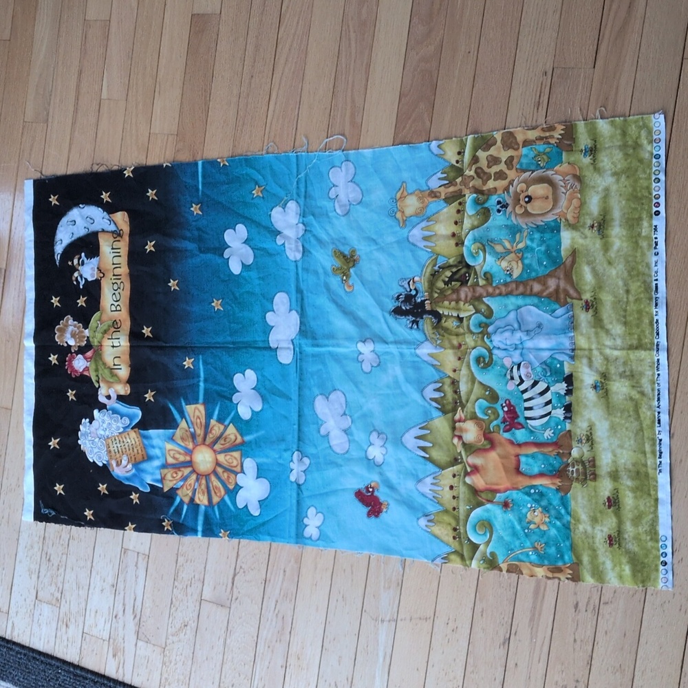 In The Beginning Leanne Anderson The Whole Country Caboodle Cotton Fabric